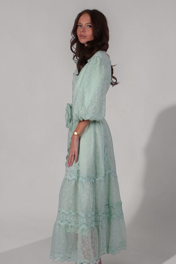 Noor Dress - Mintgroen