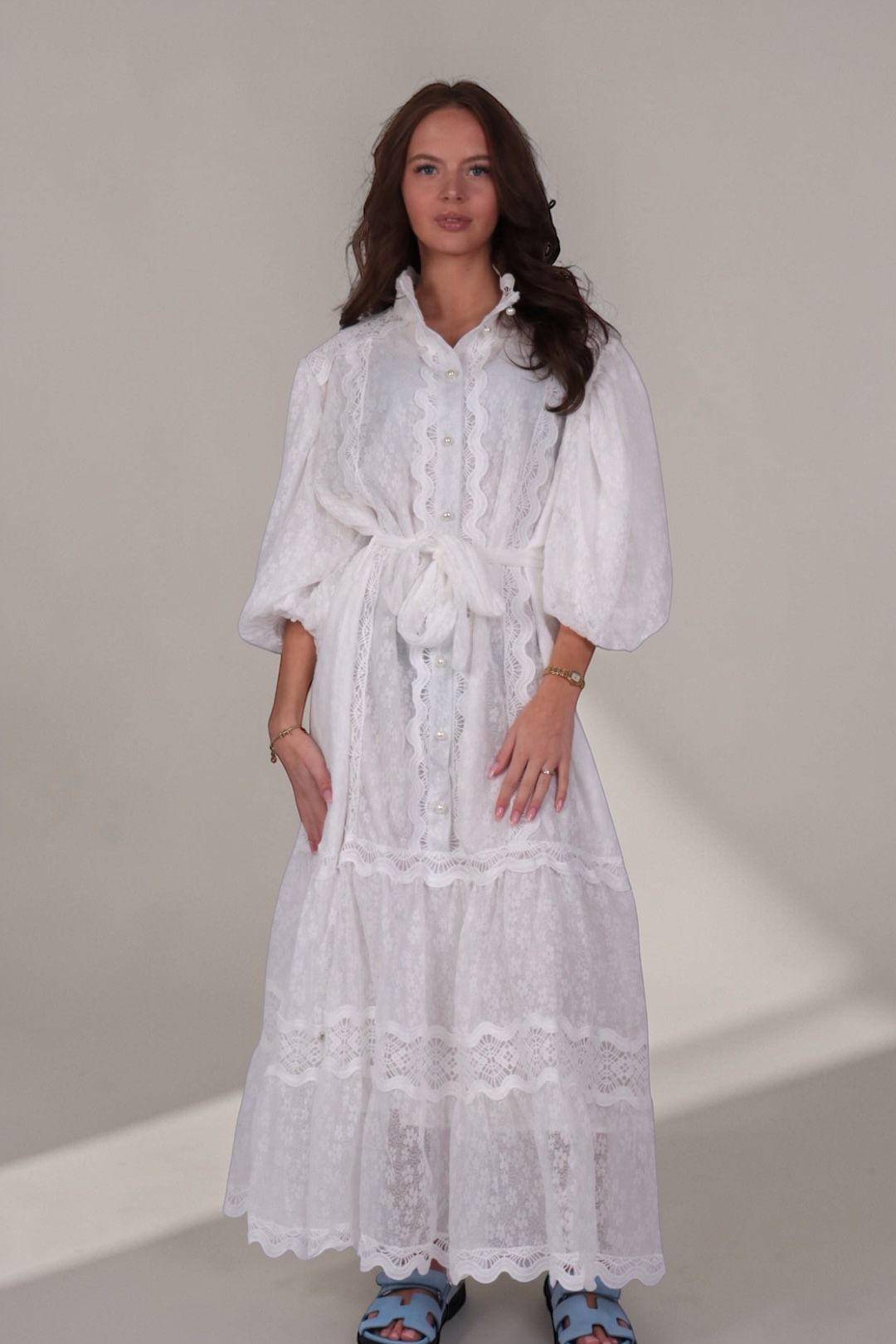 Noor Dress - Wit