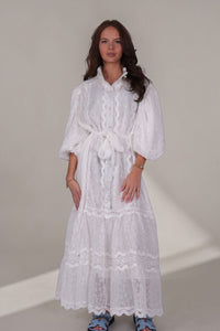 Noor Dress - Wit