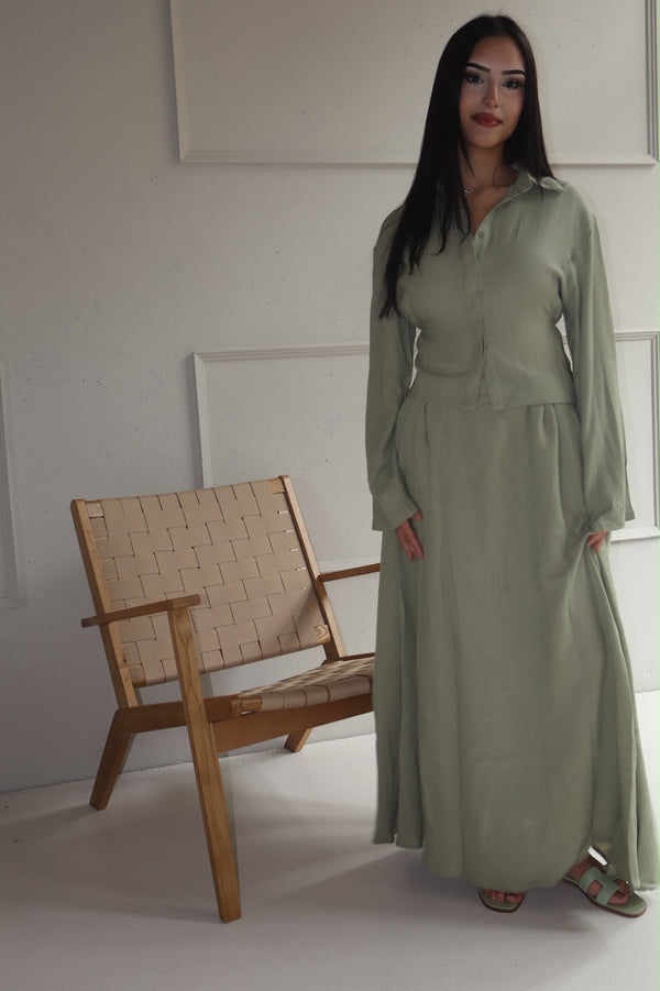 Dilara Dress Set - Green