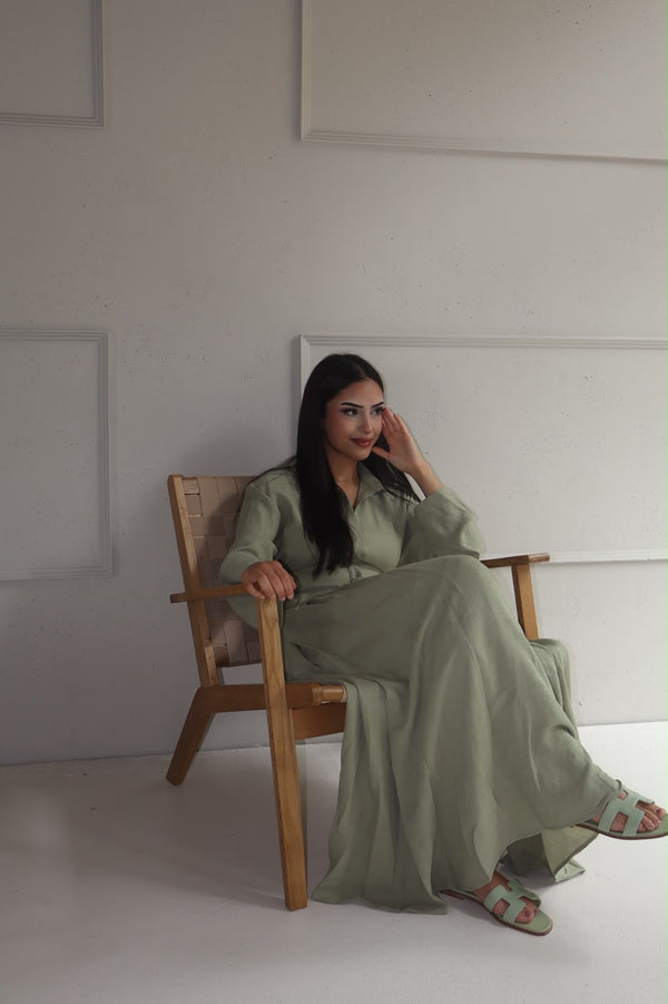 Dilara Dress Set - Green
