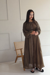 Sora Dress - Brown